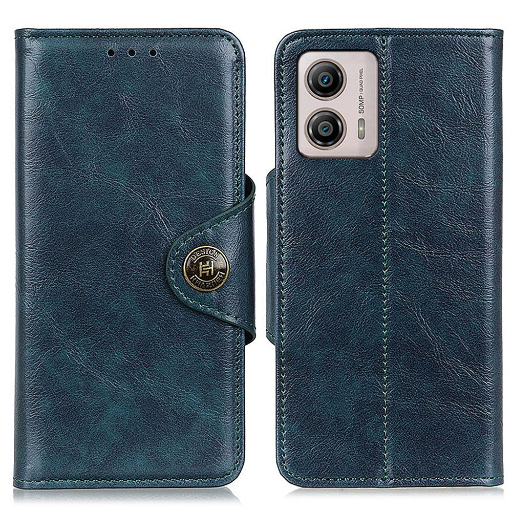 KHAZHEN For Motorola Moto G53 5G G13 4G G23 4G Cell Phone Wallet Cover Textured PU Leather Phone Stand Case KHAZHEN For Motorola Moto G53 5G G13 4G G23 4G Cell Phone Wallet Cover Textured PU Leather Phone Stand Case